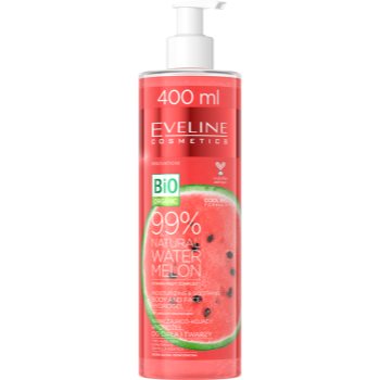 Eveline cosmetics bio organic natural watermelon gel intensiv de hidratare pentru piele foarte uscata