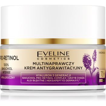 Eveline Cosmetics Pro-Retinol 100% Bakuchiol Intense crema hidratanata si revitalizanta intensiva 70+