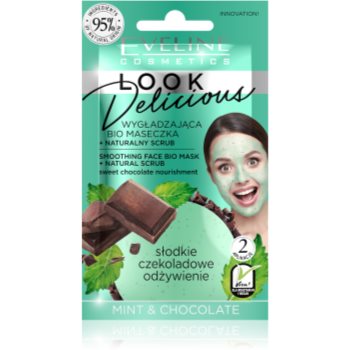 Eveline Cosmetics Look Delicious Mint & Chocolate masca hidratanta pentru netezire cu ciocolata Eveline Cosmetics