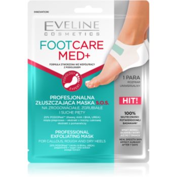 Eveline Cosmetics Foot Care Med masca pentru exfoliere pentru calcai Eveline Cosmetics imagine