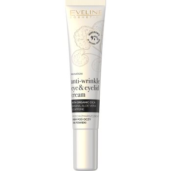 Eveline cosmetics organic gold crema anti-rid zona ochilor