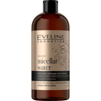 Eveline Cosmetics Organic Gold apa pentru curatare cu particule micele cu efect de hidratare Eveline Cosmetics Cosmetice și accesorii