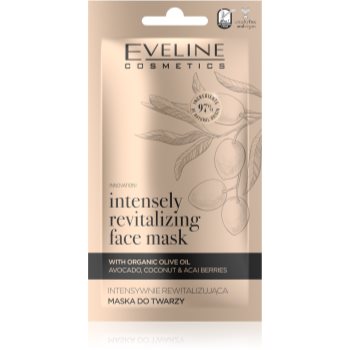 Eveline cosmetics organic gold masca faciala revitalizanta cu ulei de masline