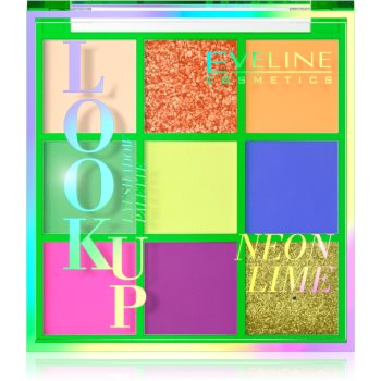 Eveline Cosmetics Look Up Neon Lime paletă cu farduri de ochi Eveline Cosmetics imagine noua