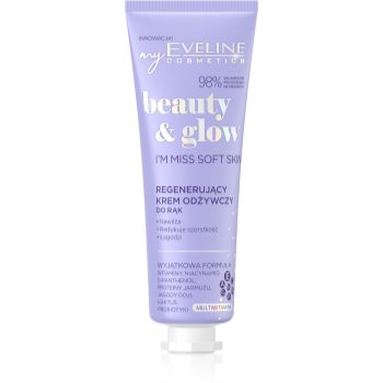 Eveline Cosmetics Beauty & Glow I'm Miss Soft Skin! Crema de maini regeneratoare cu efect de nutritiv image0