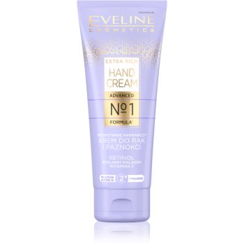 Eveline Cosmetics Extra Rich No 1. crema Intensiv Regeneratoare pentru maini si unghii