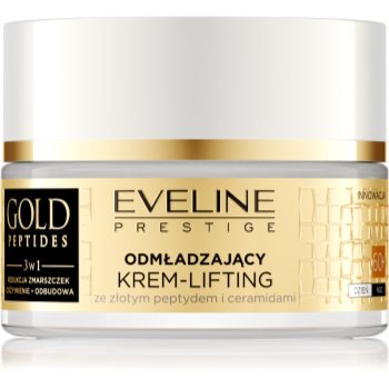 Eveline Cosmetics Gold Peptides crema intensiva pentru lifting 60+