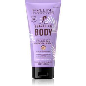 Eveline Cosmetics Brazilian Body gel autobronzant cu efect de întărire