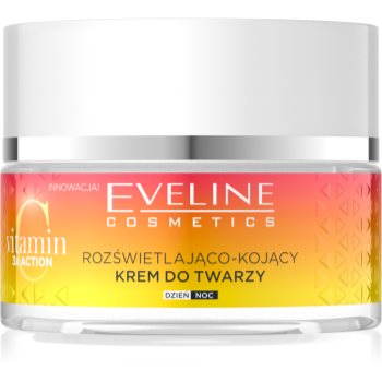 Eveline Cosmetics Vitamin C 3x Action crema iluminatoare cu efect calmant