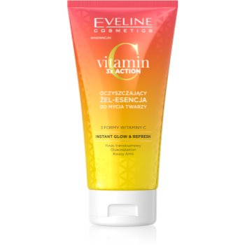 Eveline Cosmetics Vitamin C 3x Action gel de curățare Cu AHA Acizi