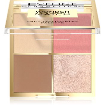 Eveline Cosmetics Wonder Match paleta pentru fata multifunctionala 4 in 1