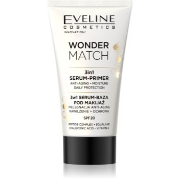 Eveline Cosmetics Wonder Match baza de machiaj 3 in 1