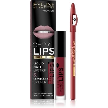 Eveline Cosmetics OH! my LIPS Matt set îngrijire buze