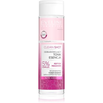 Eveline Cosmetics Clean Shot 5% Copper Peptide Complex tonic revitalizant