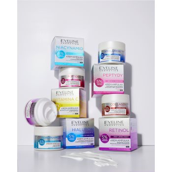 Eveline Cosmetics Cream-Ampoule Hyaluron cremă intens hidratantă - 1 | YEO