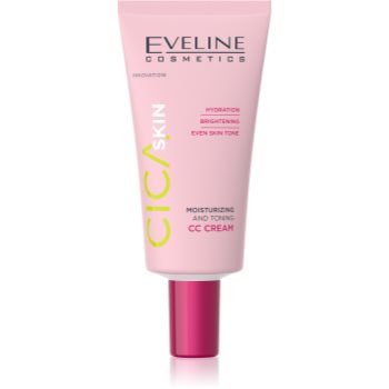  Machiaj, Eveline Cosmetics Cica Skin CC Cream crema de fata tonifianta - Sellmag.ro