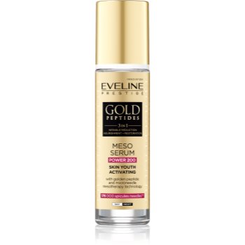 Eveline Cosmetics Gold Peptides 3 in 1 ser activator pentru un aspect intinerit - Sellmag.ro