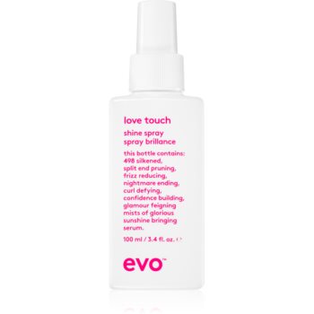EVO Love Touch Shine Spray spray pentru strălucire pentru toate tipurile de păr EVO