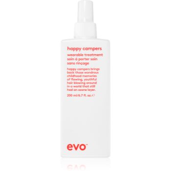 EVO Happy Campers Wearable Treatment spray de styling pentru structură pentru par deteriorat si vopsit (spray imagine noua