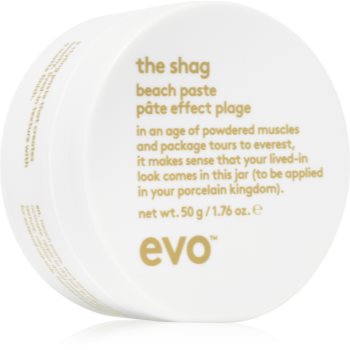 EVO The Shag Beach Paste gel modelator pentru coafura pentru un aspect mat - Sellmag.ro