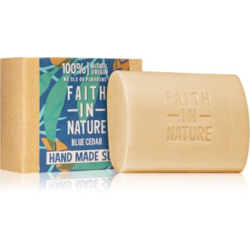 Faith In Nature Hand Made Soap Blue Cedar Sapun natural Faith In Nature Cosmetice și accesorii