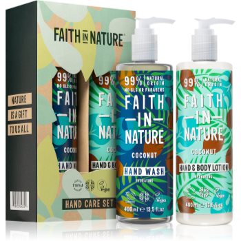 Faith in nature hand care gift set set cadou (de maini)