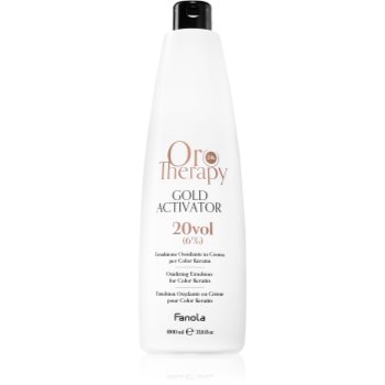 Fanola Oro Therapy Gold Activator emulsie activatoare 6% 20 vol.