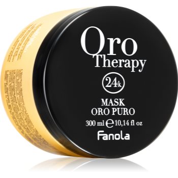 Fanola Oro Therapy Mask Oro Puro masca iluminatoare pentru par lipsit de viata