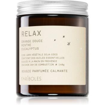 Fariboles green relax lumânare parfumată