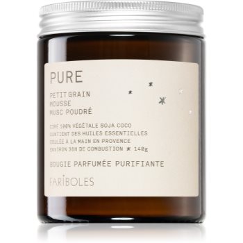 Fariboles green pure lumânare parfumată