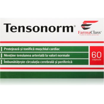 FarmaClass Industry Tensonorm capsule pentru funcționarea normală a sistemului cardiovascular
