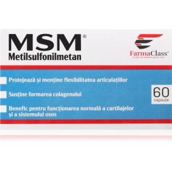 FarmaClass Industry MSM capsule muschii si articulatiile
