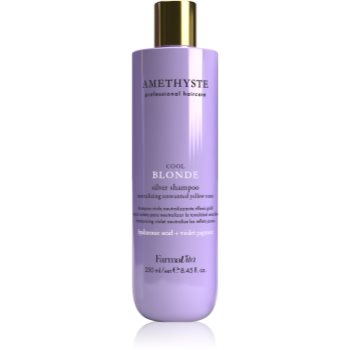 FarmaVita Amethyste Cool Blonde sampon violet pentru parul blond cu suvite