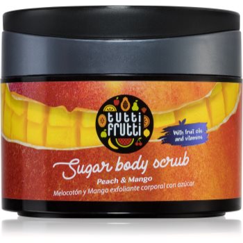 Farmona Tutti Frutti Peach & Mango exfoliant de corp cu zahăr