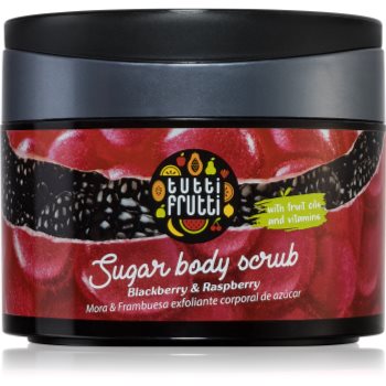 Farmona Tutti Frutti Blackberry & Raspberry exfoliant de corp cu zahăr
