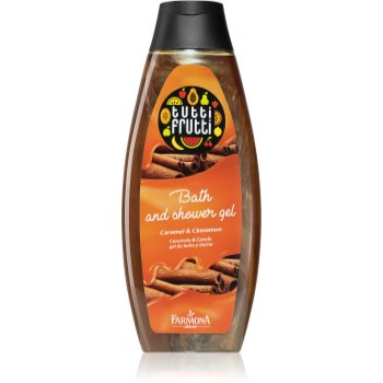 Farmona Tutti Frutti Caramel & Cinnamon gel de dus si baie