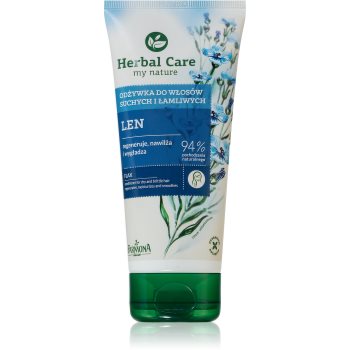 Farmona Herbal Care Flax Seed balsam regenerator pentru par uscat si fragil