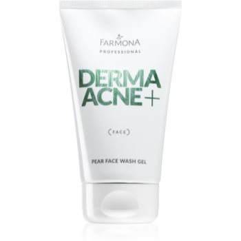 Farmona Derma Acne+ gel de curățare pentru piele mixta spre grasa