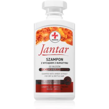 Ideepharm Jantar Medica Șampon intens nutriv pentru păr uscat