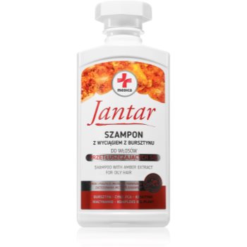 Ideepharm Jantar Medica șampon pentru păr gras