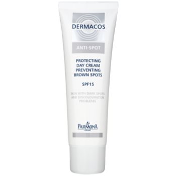 Farmona Dermacos Anti-Spot cremă protectoare de zi pentru a preveni petele pigmentare SPF 15