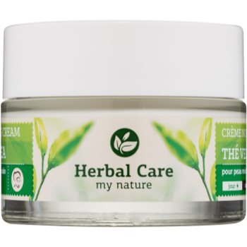 Farmona Herbal Care Green Tea Crema de zi si noapte cu efect de matifiere si uniformizarea pielii pentru ten gras și mixt