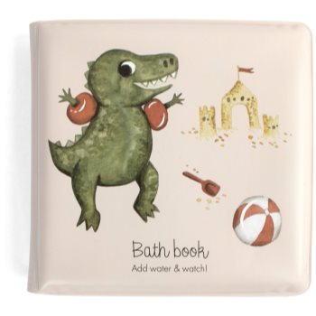 FILIBABBA Bath Book Dino Beach carte pentru apă