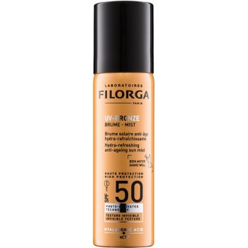 Filorga UV-Bronze Protecție hidratantă și revigorantă a pielii împotriva semnelor de îmbătrânire a pielii SPF 50 Filorga