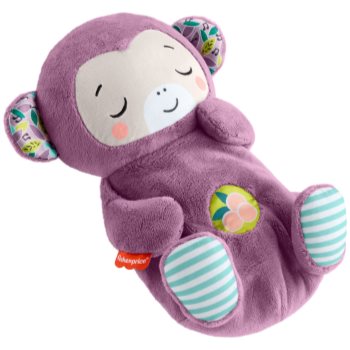 Fisher-Price Soothe'n Snuggle Purple Monkey jucărie de pluș cu melodie - Sellmag.ro