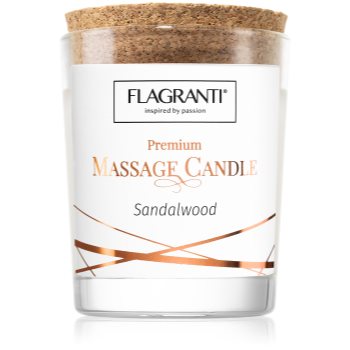 Flagranti Massage Candle Sandal Wood lumânare de masaj