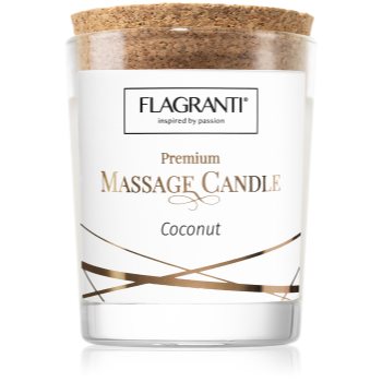 Flagranti Massage Candle Coconut lumânare de masaj