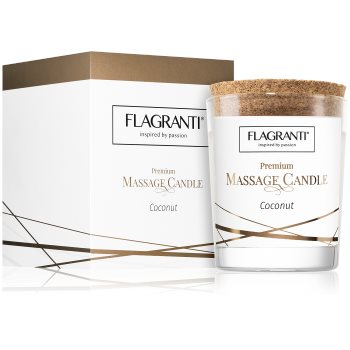 Flagranti Massage Candle Coconut lumânare de masaj