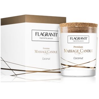 Flagranti Massage Candle Coconut lumânare de masaj - 1 | YEO