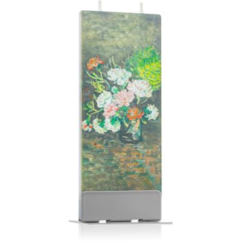 Flatyz Fine Art Vase With Carnations lumanare